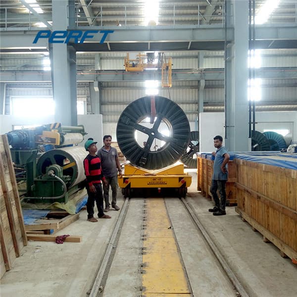 coil transfer trolley for foundry workshop 1-300 t